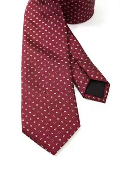 Printed Silk Blend Tie