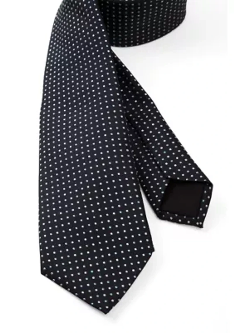 Dot Print Tie