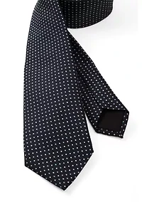 Dot Print Tie