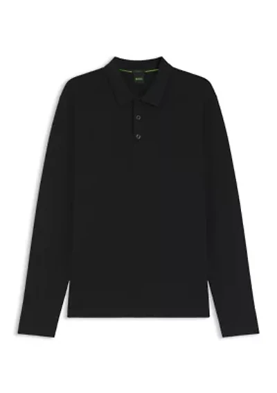 Men's Long Sleeve Polo Shirt