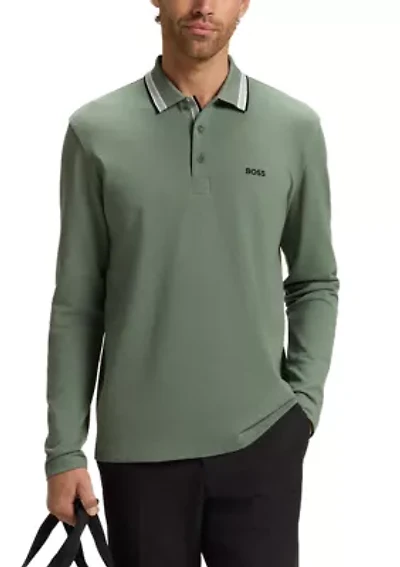 Plisy Long Sleeve Polo Shirt