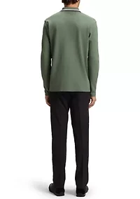 Plisy Long Sleeve Polo Shirt