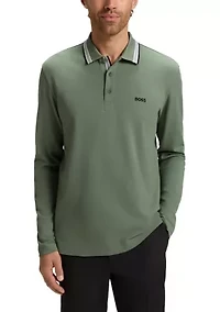Plisy Long Sleeve Polo Shirt