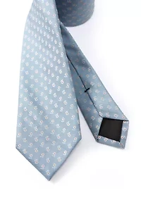 Floral Embroidered Tie