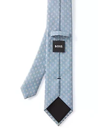 Floral Embroidered Tie