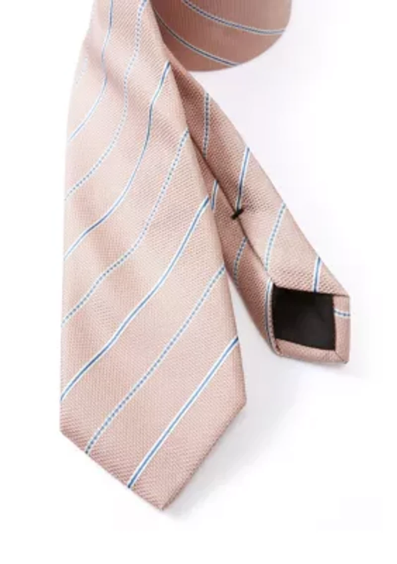 Stripe Satin Tie