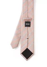 Stripe Satin Tie