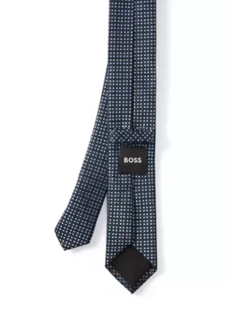 Printed Satin Tie