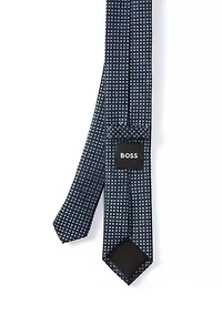 Printed Satin Tie