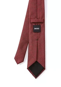 Printed Satin Tie