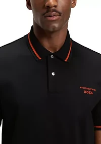 Men's Porsche Short Sleeve Polo Shirt