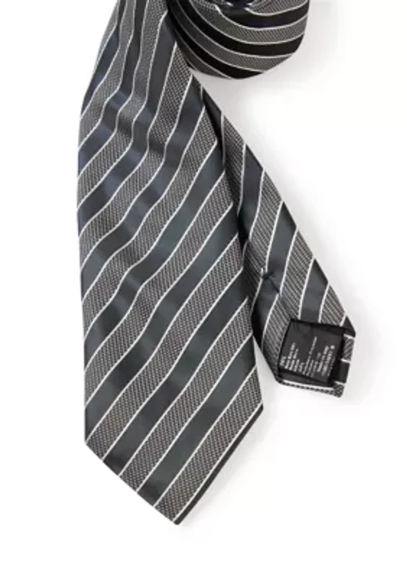 Striped Silk Tie