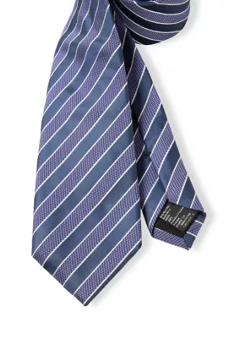 Striped Silk Tie