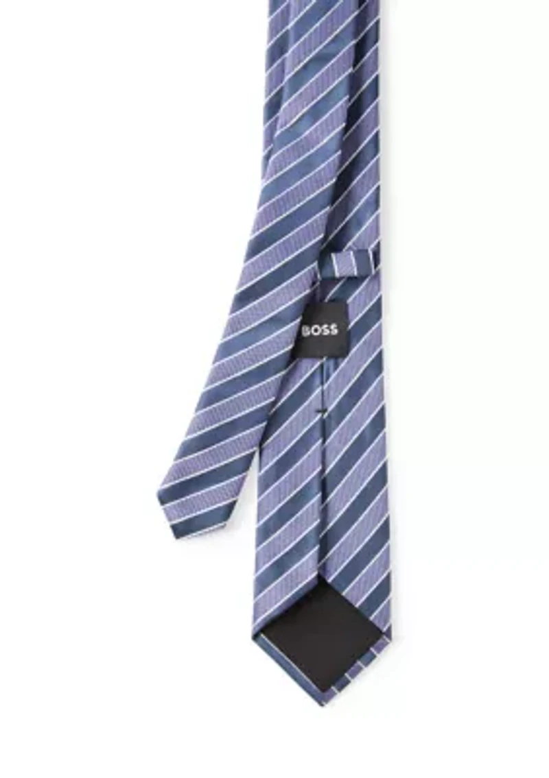 Striped Silk Tie
