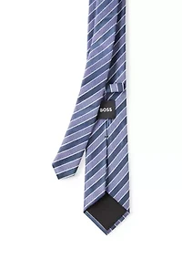 Striped Silk Tie