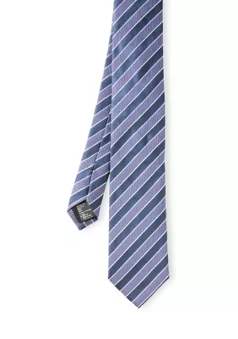Striped Silk Tie