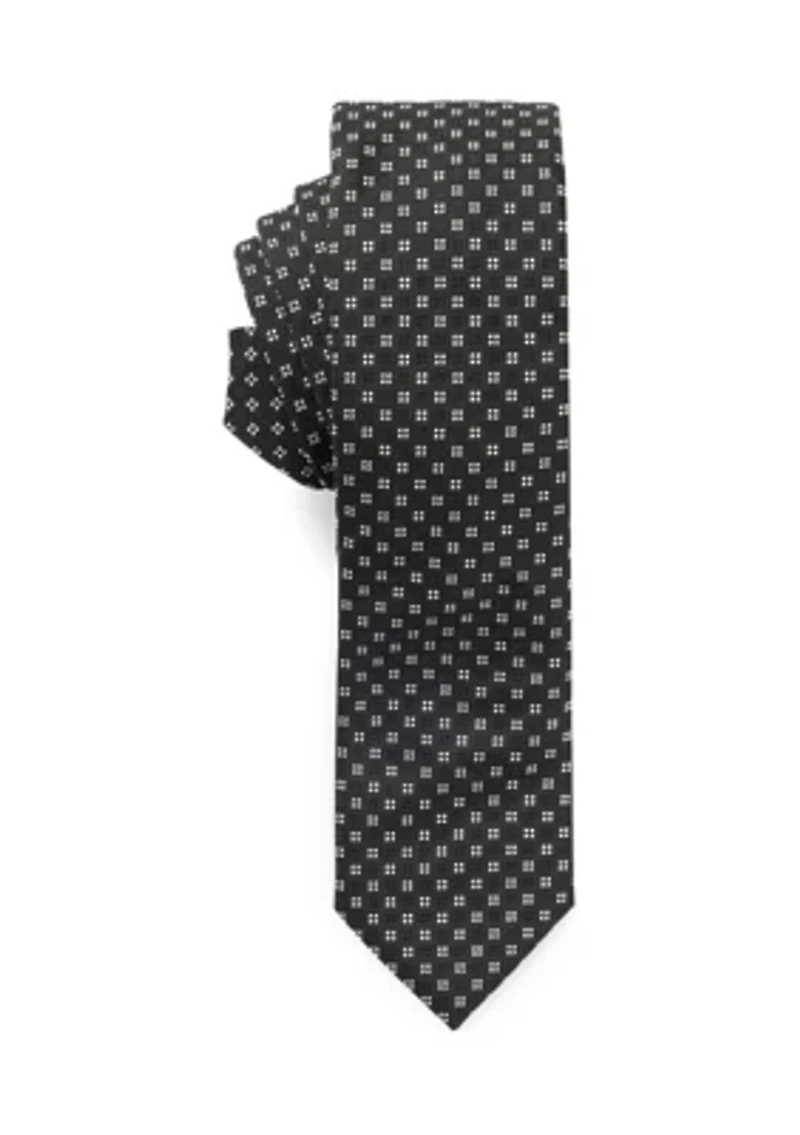 Geo Dot Printed Tie