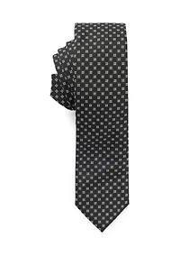 Geo Dot Printed Tie