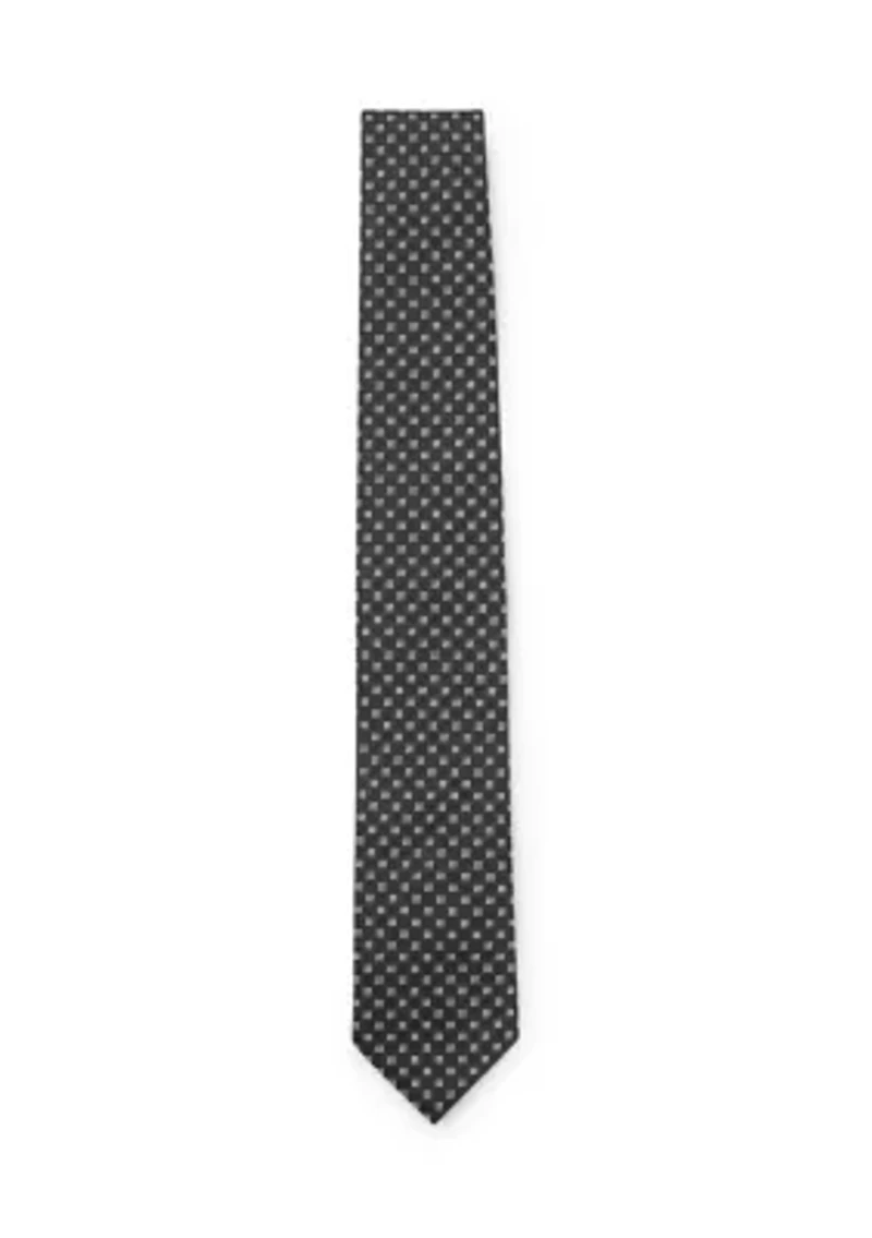 Geo Dot Printed Tie