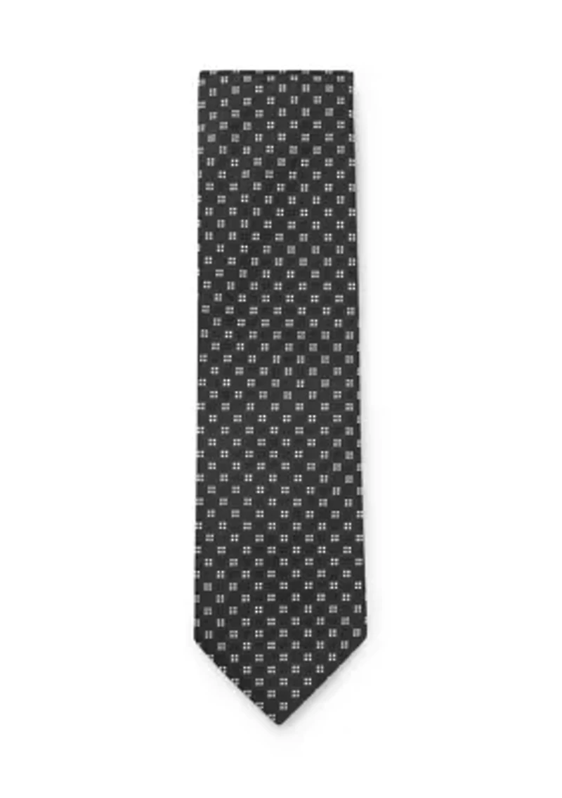 Geo Dot Printed Tie