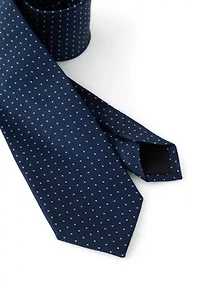 Men's Pindot Printed Tie