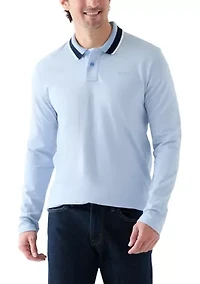 Men's Long Sleeve Polo Shirt