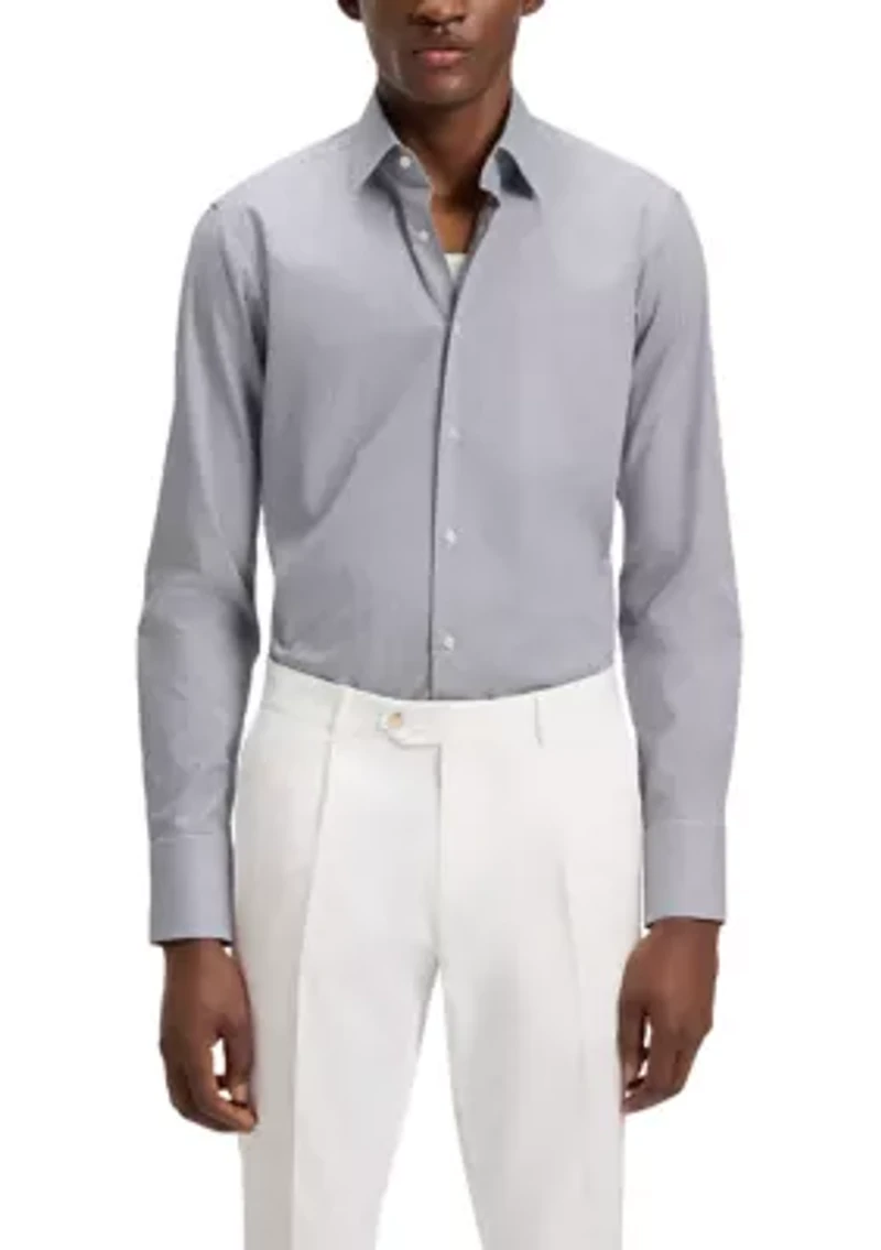 Men's Easy Stretch Cotton Twill Shirt
