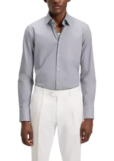 Men's Easy Stretch Cotton Twill Shirt