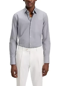 Men's Easy Stretch Cotton Twill Shirt