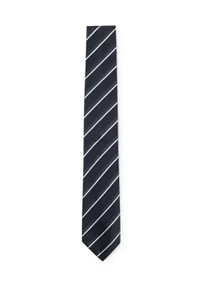 Silk Stripped Tie
