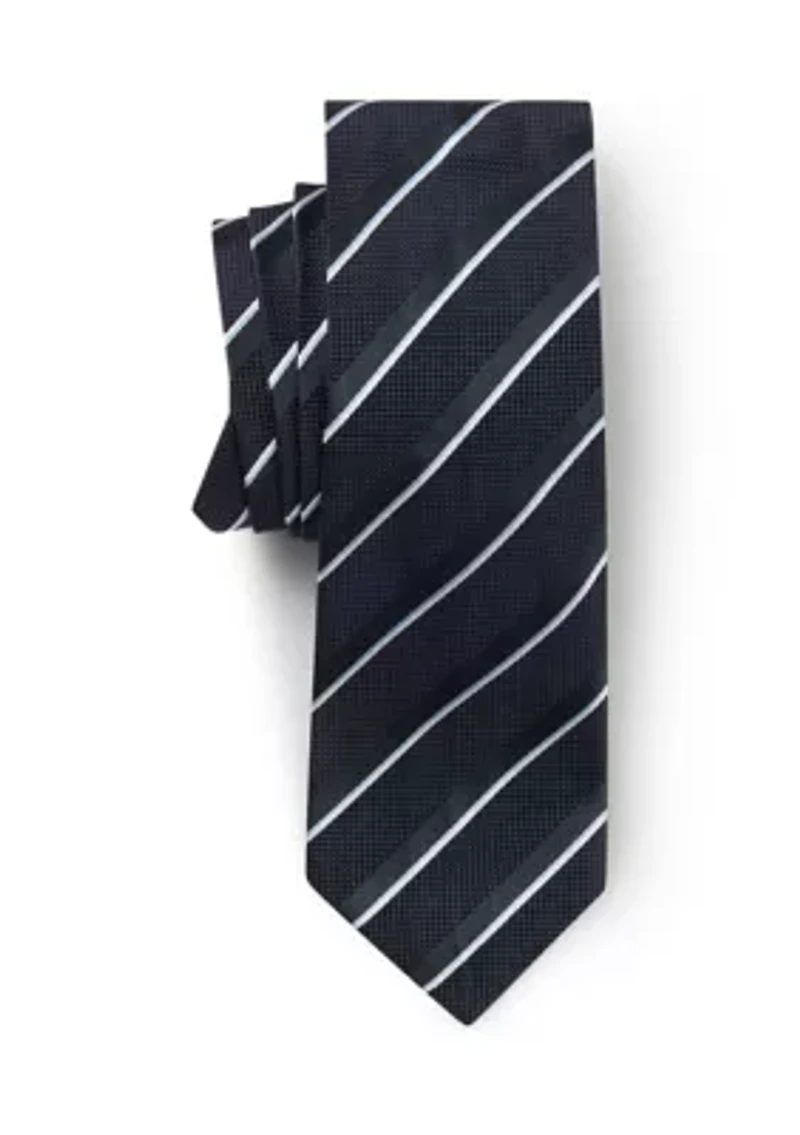 Silk Stripped Tie