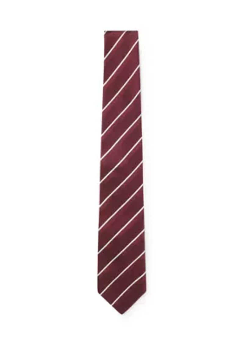 Diagonal Stripe Tie