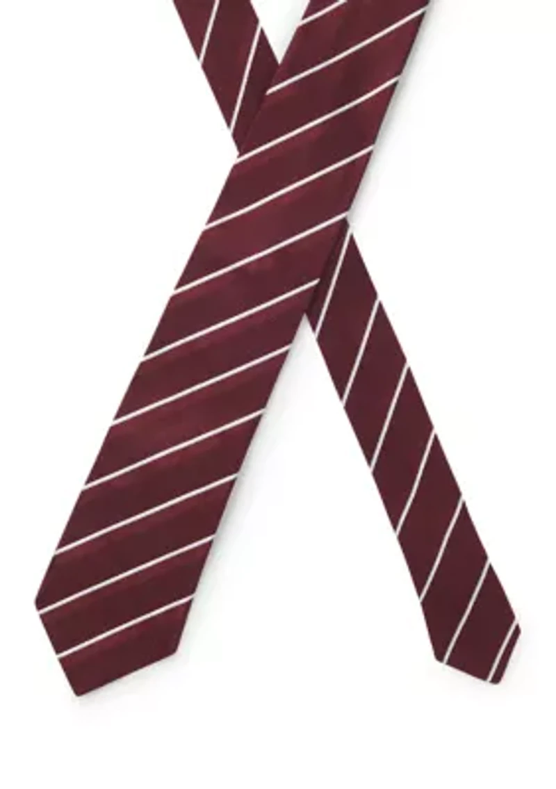 Diagonal Stripe Tie