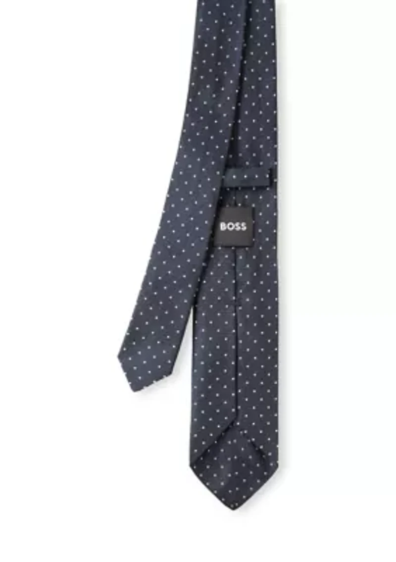 Polka Dot Silk Tie