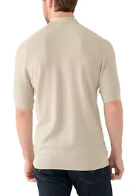 Men's Short Sleeve Kancello Sweater