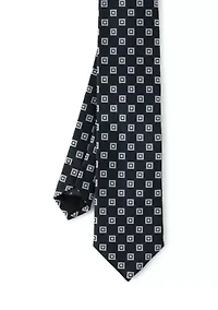 Men's Diamond Print Tie