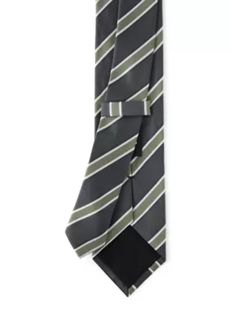 Men's Striped Pattern Tie