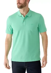 Pallas Logo-Detail Polo Shirt Cotton Piqu