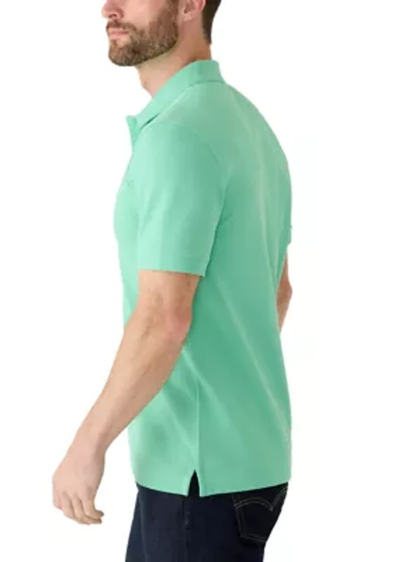 Pallas Logo-Detail Polo Shirt Cotton Piqu