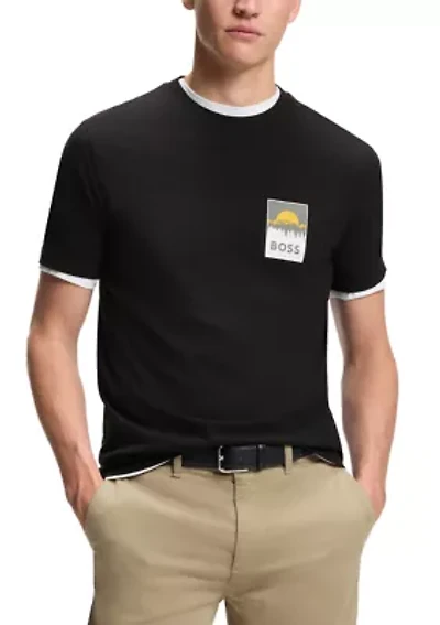 Men's Plain Graphic Shirt