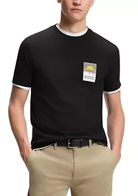 Men's Plain Graphic Shirt
