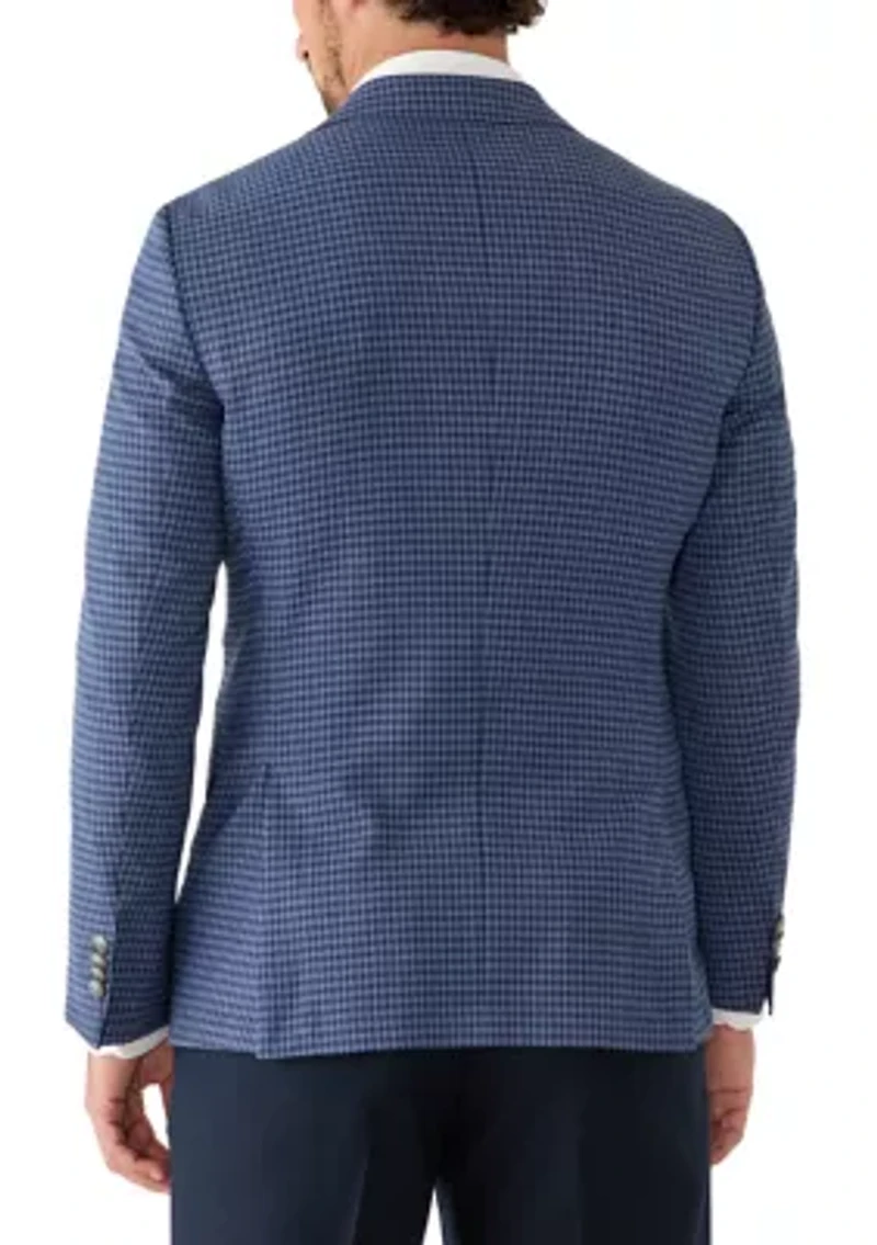 Men's Slim Fit Check Sport Coat