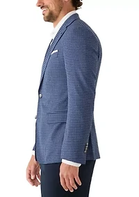 Men's Slim Fit Check Sport Coat