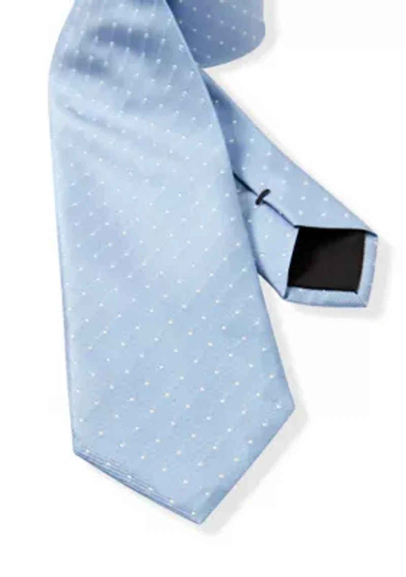 Pindot Silk Tie