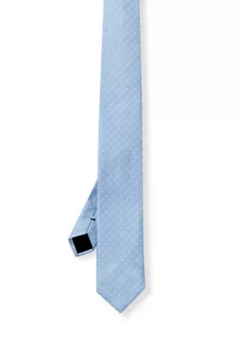 Pindot Silk Tie