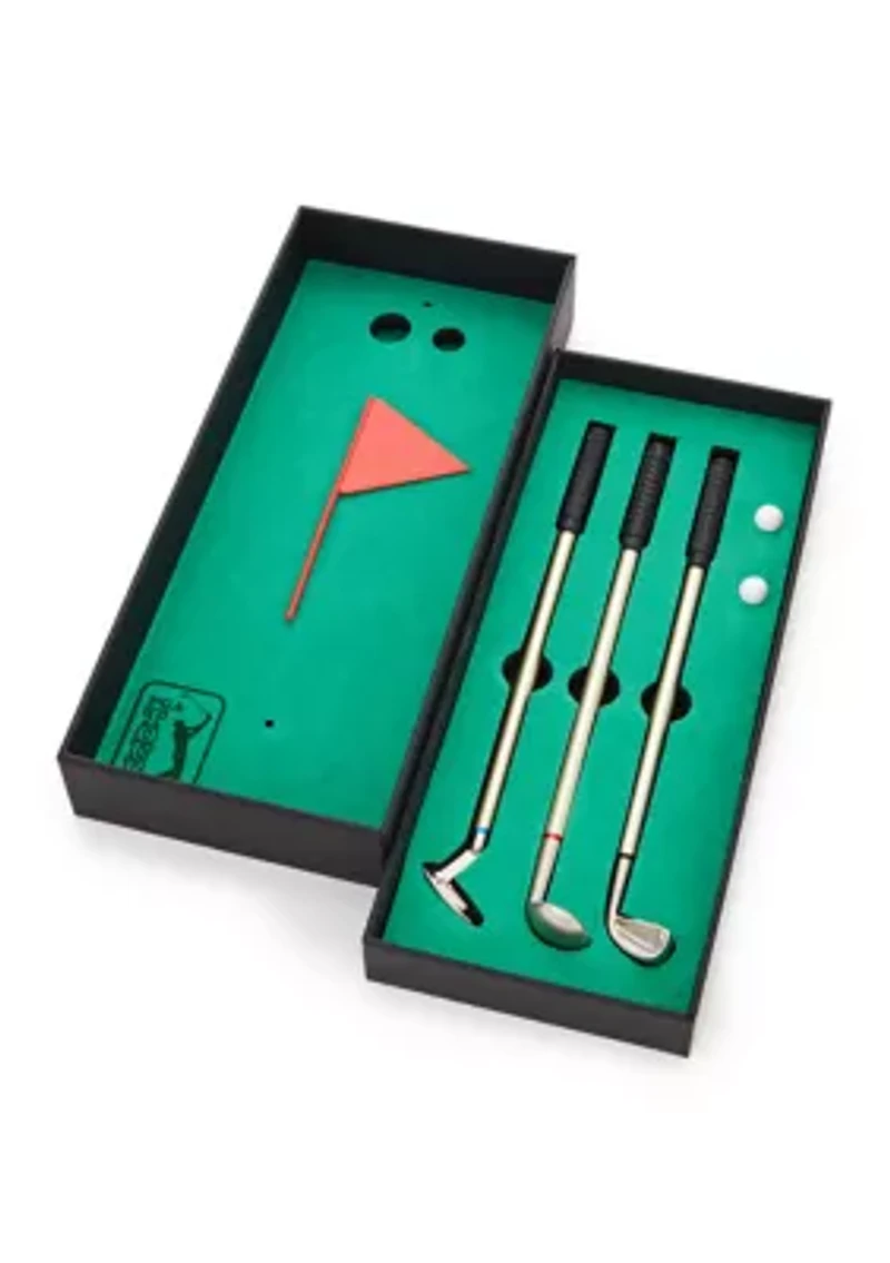 Golf Green Pen Set