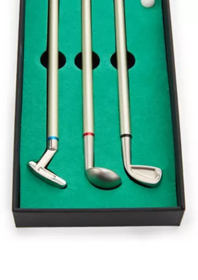 Golf Green Pen Set