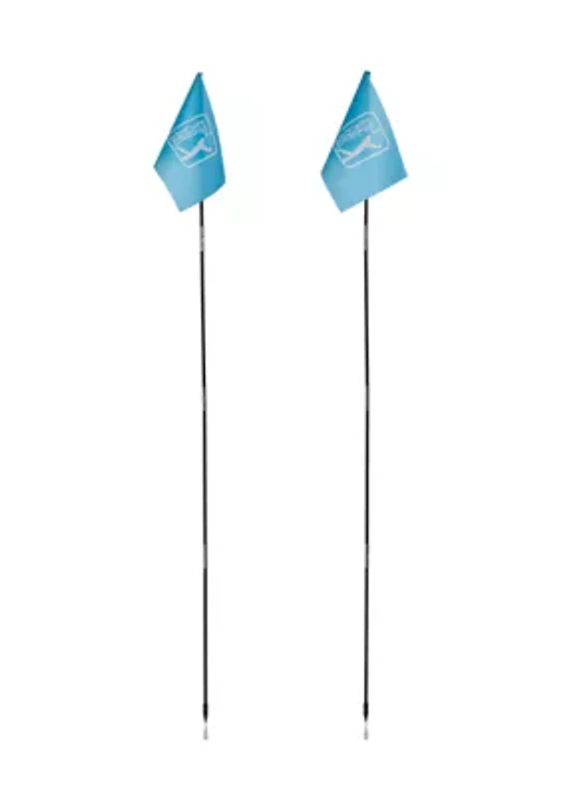 Driving Range 2 Golf Flag Set