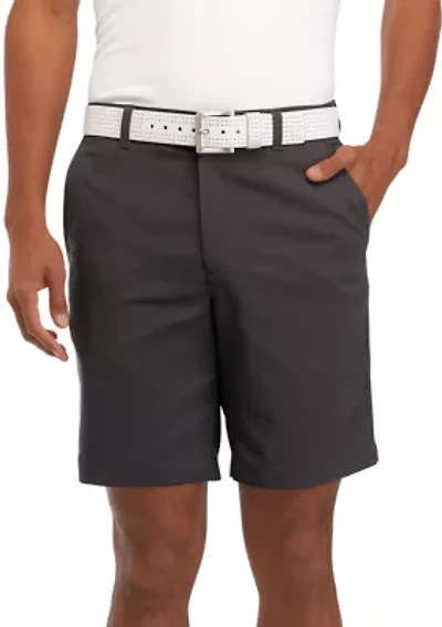 Flat Front Oxford Golf Shorts