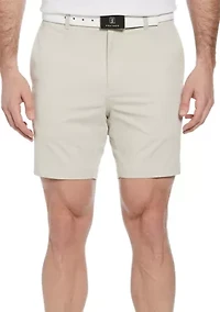 Men's 7" Flat Front Golf Shorts with Active Waistband